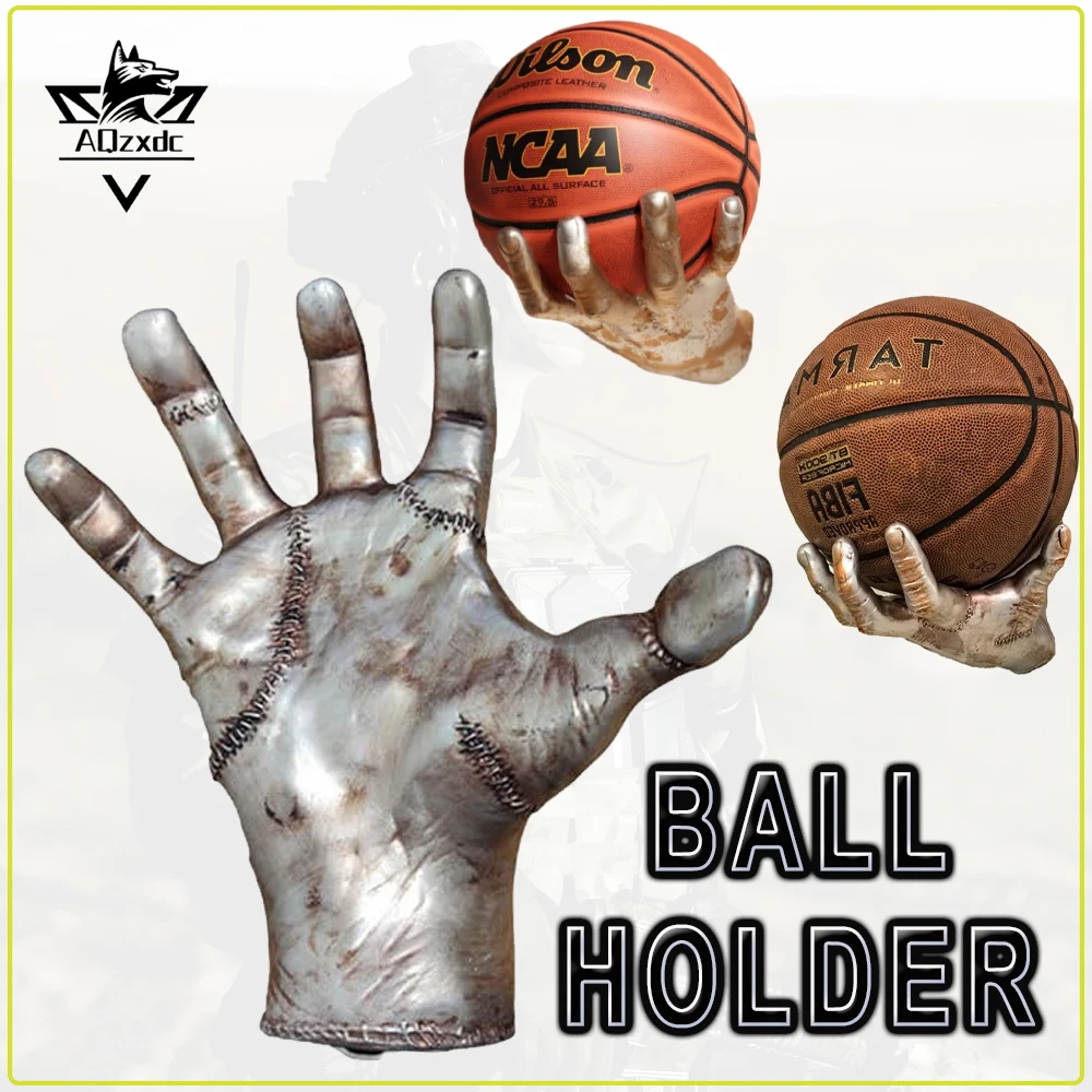 Palm Holder Basketball Wall-Mounted Ball Holder Wall Decoration for Soccer Volleyball Rugby Ball Storage rack Souvenir Display
Palm Holder Basketball Wall-Mounted Ball Holder Wall Decoration for Soccer Volleyball Rugby Ball Storage rack Souvenir Display