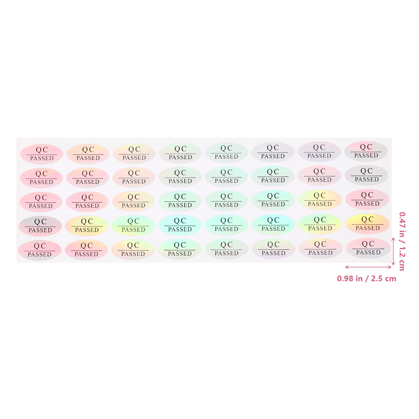 500Pcs Long Lasting Qc Passed Labels Colored Status Stickers for Production Monitoring Warehouse Tags Quality Test Labels
500Pcs Long Lasting Qc Passed Labels Colored Status Stickers for Production Monitoring Warehouse Tags Quality Test Labels