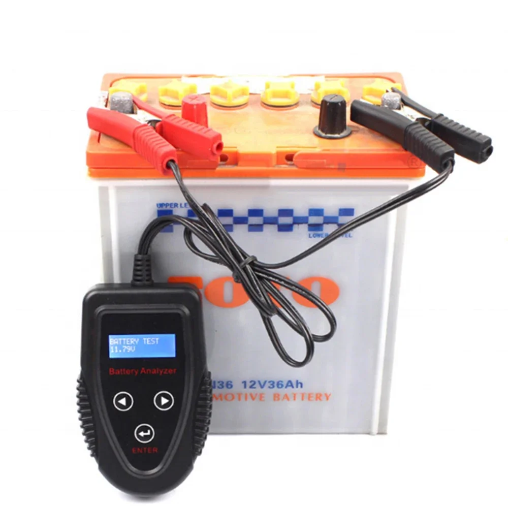 12V Automotive Battery Tester LCD Battery Analyzer Automotive Charging Diagnostic Tool
12V Automotive Battery Tester LCD Battery Analyzer Automotive Charging Diagnostic Tool