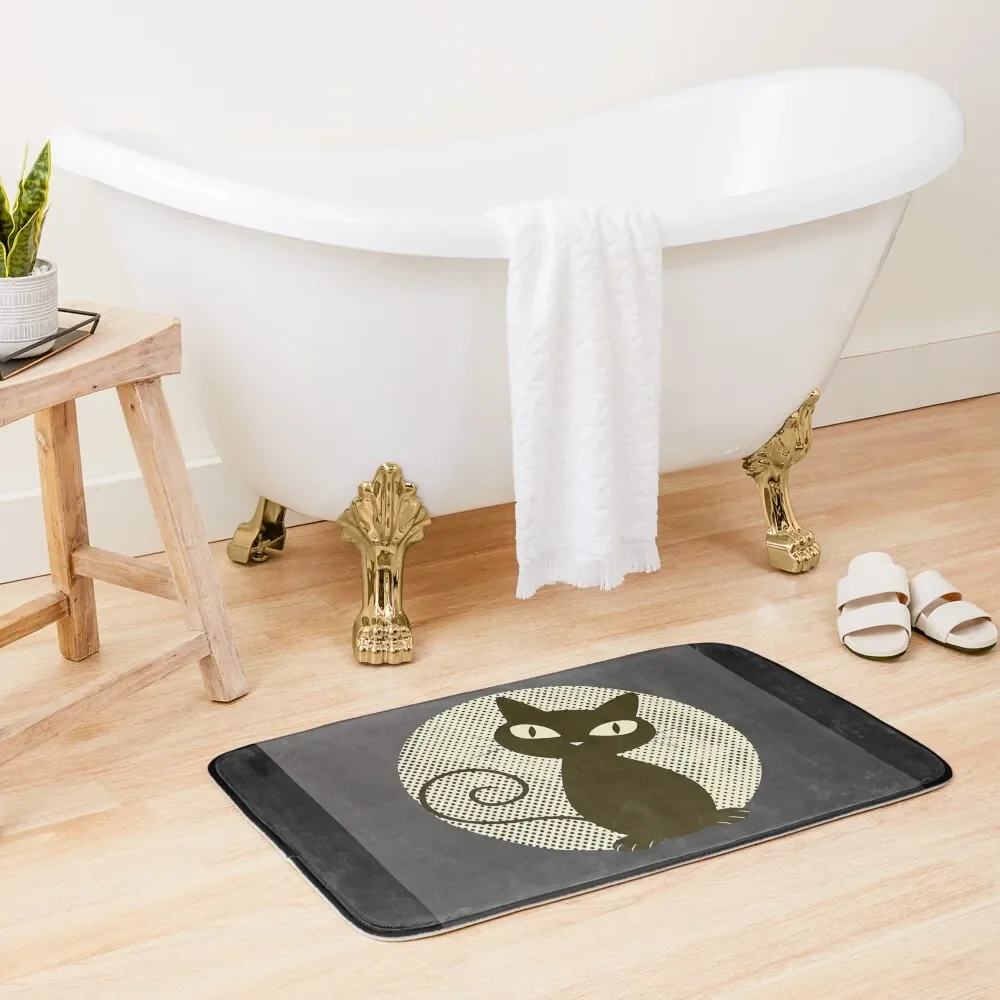Black cat full moon Bath Mat Carpet Anti Slip Bathroom Floor Accessories Sets For The Bathroom Mat
Black cat full moon Bath Mat Carpet Anti Slip Bathroom Floor Accessories Sets For The Bathroom Mat