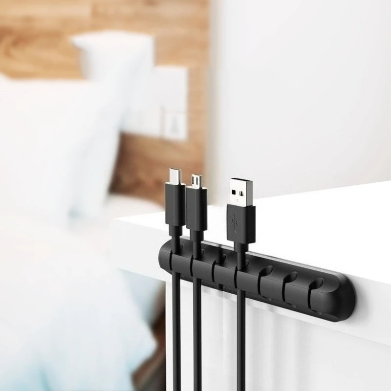 Cable Holder Clip Cable Management Organizer Clips Silicone Adhesive Desk Cable Clip For USB Charging Cable Mouse Line Holder
Cable Holder Clip Cable Management Organizer Clips Silicone Adhesive Desk Cable Clip For USB Charging Cable Mouse Line Holder