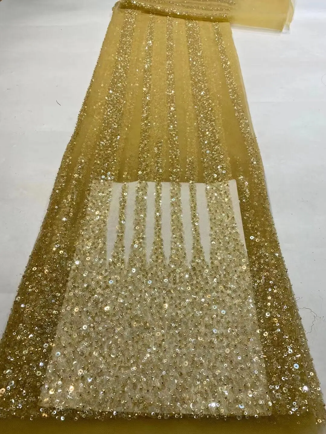 African Lace with beads Nigerian Lace Fabric Bridal L-11019810 High Quality Net Tulle Lace Fabric For Wedding Party
African Lace with beads Nigerian Lace Fabric Bridal L-11019810 High Quality Net Tulle Lace Fabric For Wedding Party