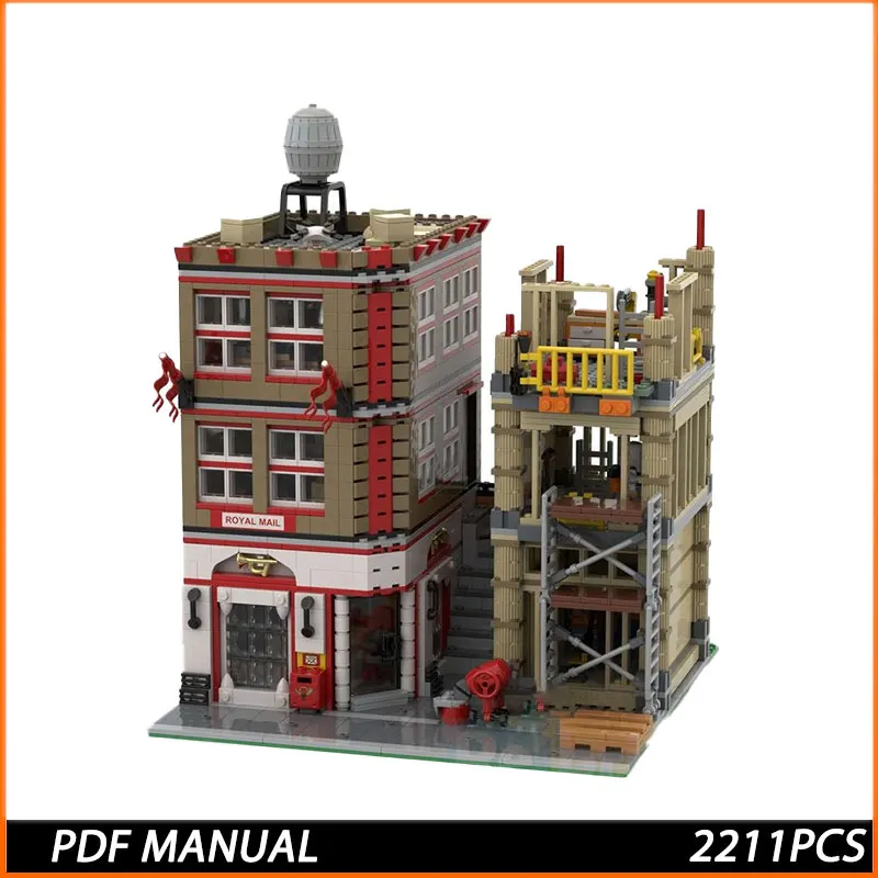 City Street View Model MOC Building Bricks Post Office & Construction Site Modular Modular Technology Children Holiday Gifts Toy
City Street View Model MOC Building Bricks Post Office & Construction Site Modular Modular Technology Children Holiday Gifts Toy