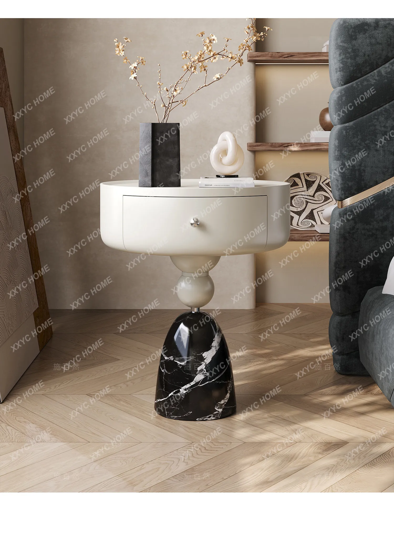 marble bedside table household bedroom cream wind storage cabinet
marble bedside table household bedroom cream wind storage cabinet