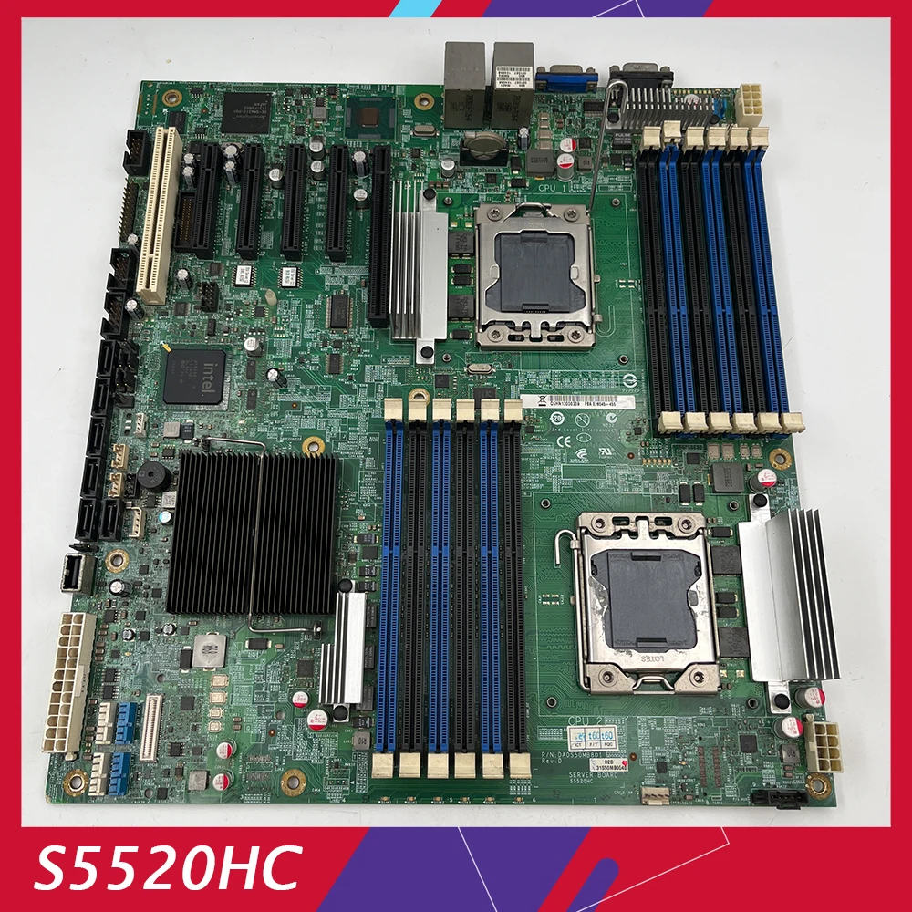 Original Server Motherboard For Intel For S5520HC LGA1366 Game Multi Open Virtual Machine Dual Channel X58 Good Quality