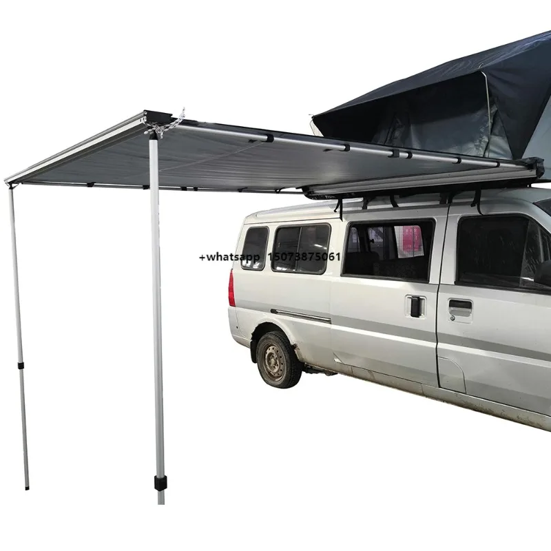 New Style Outdoor Car Side Awning Camping Waterproof Roof Top Awning Soft Shell for Camping
New Style Outdoor Car Side Awning Camping Waterproof Roof Top Awning Soft Shell for Camping