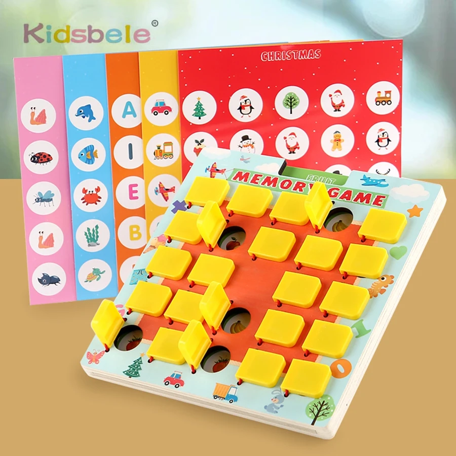 Memory Matching Flip Card Game Portable Educational Development Toy Boost Focus & Cognitive Skills Ideal Gift for Toddlers 3+
Memory Matching Flip Card Game Portable Educational Development Toy Boost Focus & Cognitive Skills Ideal Gift for Toddlers 3+