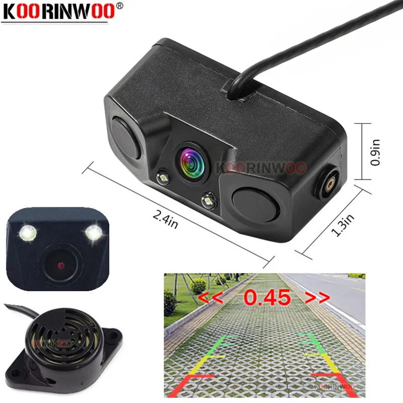Koorinwoo Ultrasonic Wireless Cars Parking Sensor System With Rearview Camera Blind Spot Zones Radar Detector Auto Parktronics
Koorinwoo Ultrasonic Wireless Cars Parking Sensor System With Rearview Camera Blind Spot Zones Radar Detector Auto Parktronics