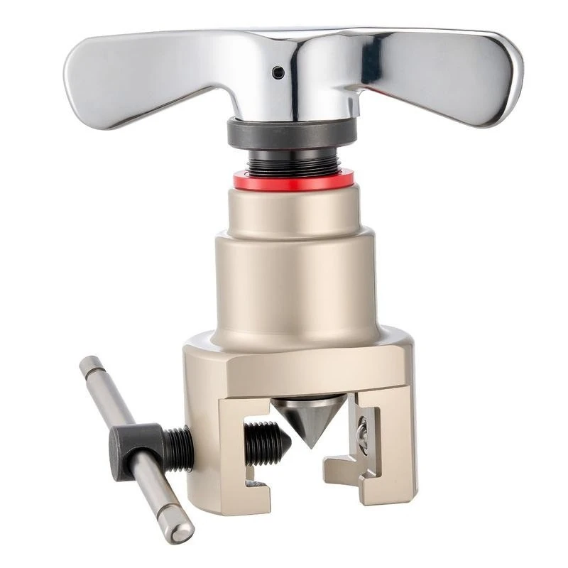 Flaring Tool HVAC, 45° Eccentric Single Flaring Tool for 1/4"-3/4" & 6-19mm Copper Aluminum Tubes - with Metric & SAE Clamps, Tube Cutter & Toolbox for Refrigeration Air Conditioner Repair
Flaring Tool HVAC, 45° Eccentric Single Flaring Tool for 1/4"-3/4" & 6-19mm Copper Aluminum Tubes - with Metric & SAE Clamps, Tube Cutter & Toolbox for Refrigeration Air Conditioner Repair