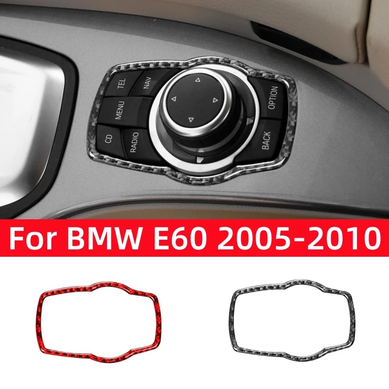 For BMW 5 Series E60 2004-2010 Car Accessories Carbon Fiber Interior Car Multimedia Buttons Trim Frame Cover Decoration Stickers
For BMW 5 Series E60 2004-2010 Car Accessories Carbon Fiber Interior Car Multimedia Buttons Trim Frame Cover Decoration Stickers
