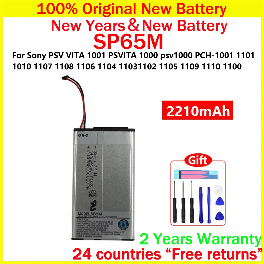New Genuine SP65M Battery For Sony PSV VITA 1001 PSVITA 1000 psv1000 PCH-1001 1101 1010 1107 1108 1106 1104 1103 1102 1105 1109
New Genuine SP65M Battery For Sony PSV VITA 1001 PSVITA 1000 psv1000 PCH-1001 1101 1010 1107 1108 1106 1104 1103 1102 1105 1109