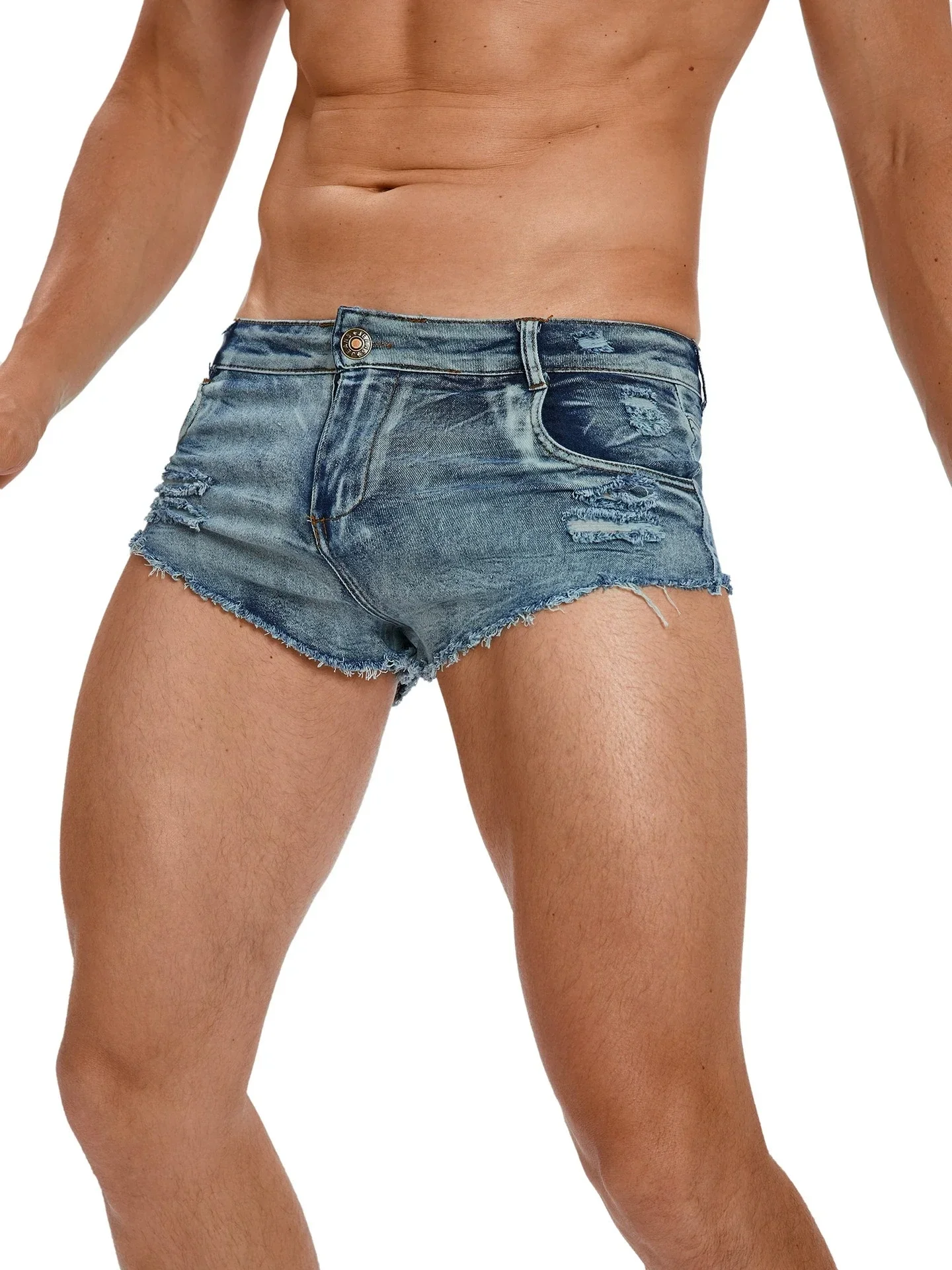 Men's Low Waist Jeans Hot Shorts Fashion Pocket Summer Casual Shorts Vintage Denim Beach Short Nightclub Hot Pants Male Clothing
Men's Low Waist Jeans Hot Shorts Fashion Pocket Summer Casual Shorts Vintage Denim Beach Short Nightclub Hot Pants Male Clothing