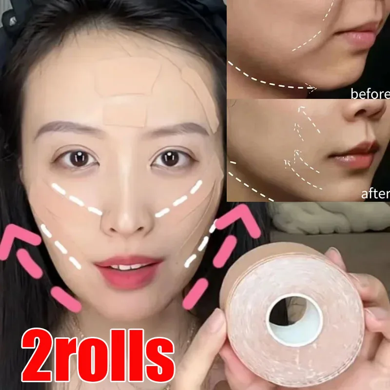 1/2rolls Facial Tightening Skin Sticker Tape Face V Line Neck Eyes Lifting Wrinkle Remover Elastic Bandage Facial Skin Care Tool
1/2rolls Facial Tightening Skin Sticker Tape Face V Line Neck Eyes Lifting Wrinkle Remover Elastic Bandage Facial Skin Care Tool