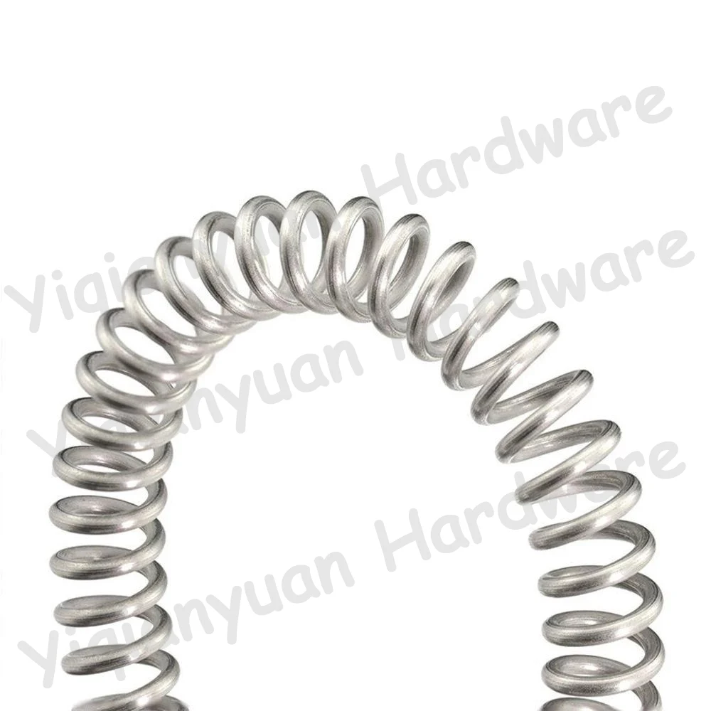 Yiqianyuan Diameter 1.2mm SUS304 Stainless Steel Compression Spring Free Length 300mm OD 8mm-22mm Ultra Long Pressure Springs
Yiqianyuan Diameter 1.2mm SUS304 Stainless Steel Compression Spring Free Length 300mm OD 8mm-22mm Ultra Long Pressure Springs