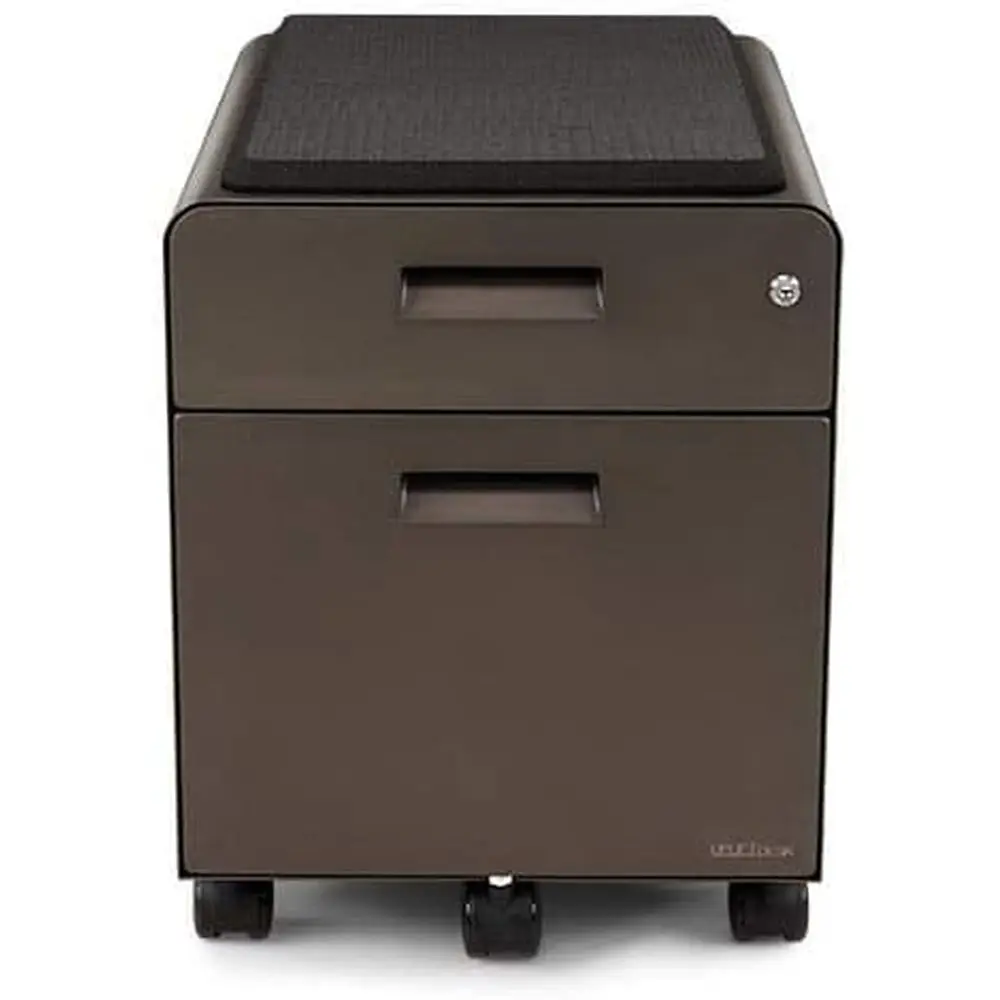 Industrial Style 2-Drawer Cabinet with Seat and Casters
Industrial Style 2-Drawer Cabinet with Seat and Casters