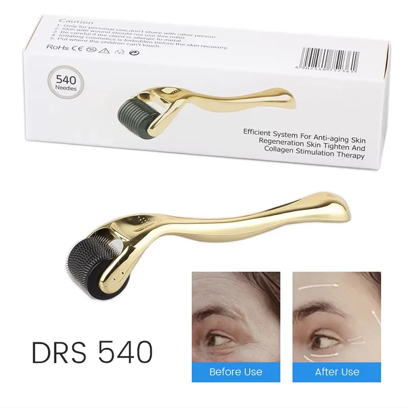 Facial Microneedle Roller Massage DRS 540 Derma Roller Needle Instrument Face Roller Massager Skin Care Tool
Facial Microneedle Roller Massage DRS 540 Derma Roller Needle Instrument Face Roller Massager Skin Care Tool