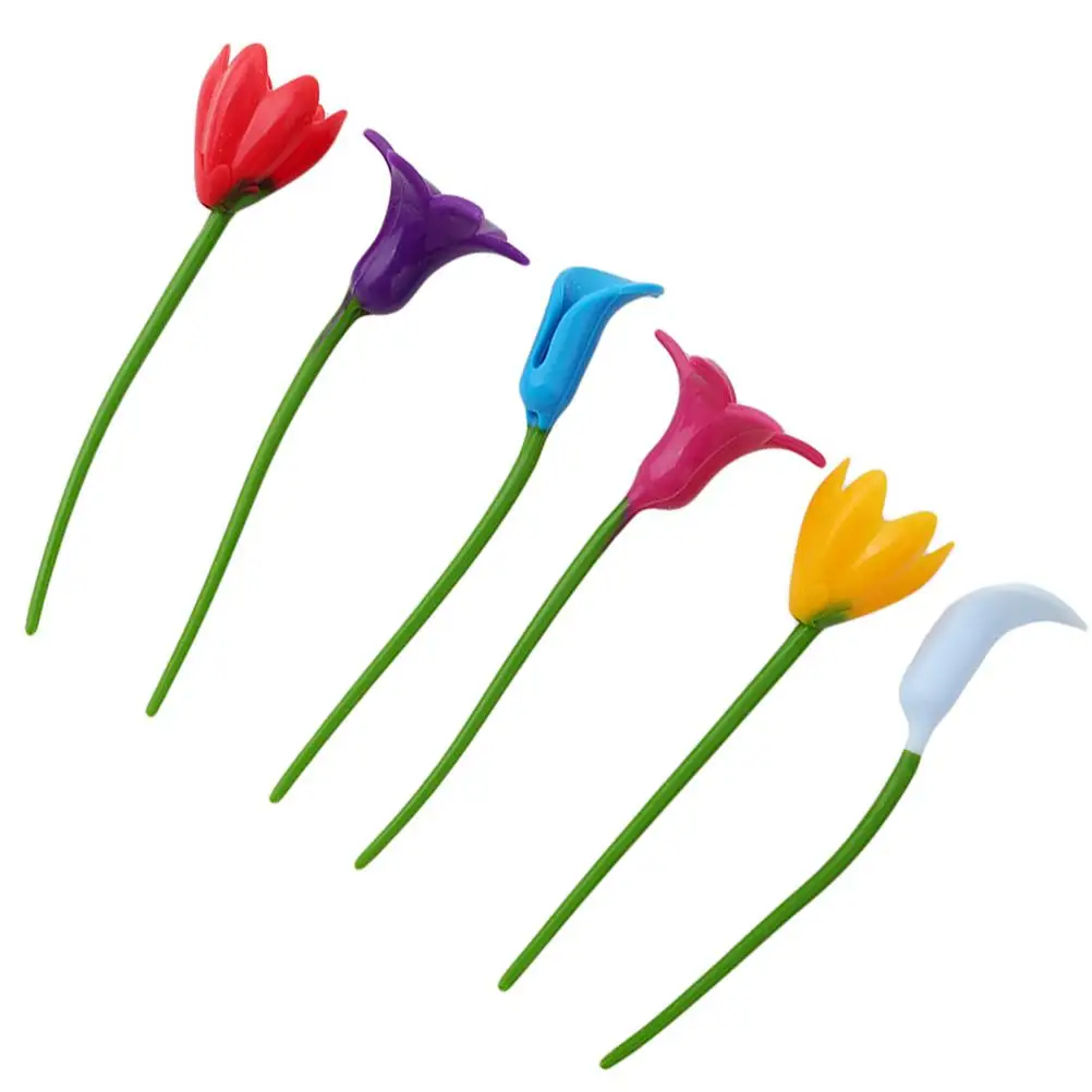 6 Pcs Flower Shape Silicone Glass Charms Colorful Drink Tags for Party Christmas Gifts Kitchen Bar Accessories
6 Pcs Flower Shape Silicone Glass Charms Colorful Drink Tags for Party Christmas Gifts Kitchen Bar Accessories
