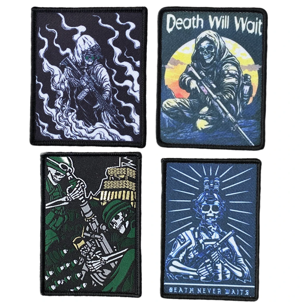 Skeleton Legion Tactical Morale Badge Military Printing Applique Hook&loop Backpack Decoration Accessories Patches Stickers
Skeleton Legion Tactical Morale Badge Military Printing Applique Hook&loop Backpack Decoration Accessories Patches Stickers