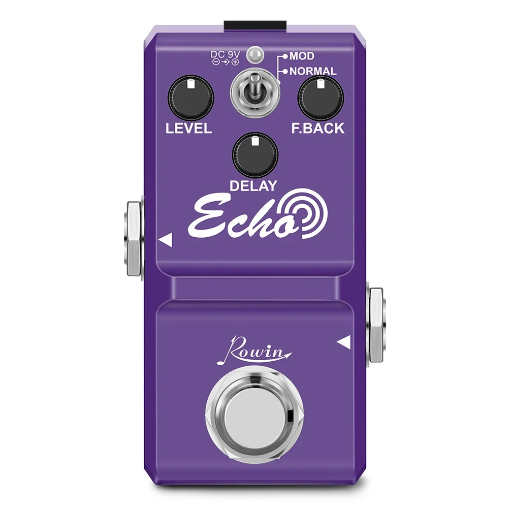 ROWIN LN-314 ECHO Delay Guitar Effect Pedal 25ms~600ms Wide Delay Range Guitar Pedal True Bypass Guitar Parts & Accessories
ROWIN LN-314 ECHO Delay Guitar Effect Pedal 25ms~600ms Wide Delay Range Guitar Pedal True Bypass Guitar Parts & Accessories