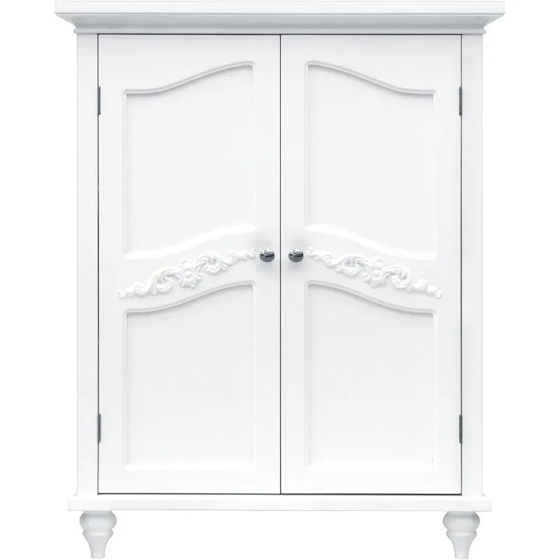 Good Versailles Wooden Freestanding Floor Storage Cabinet with 2 Adjustable Interior Shelves 3 Storage Spaces and 2 Floral Scrol
Good Versailles Wooden Freestanding Floor Storage Cabinet with 2 Adjustable Interior Shelves 3 Storage Spaces and 2 Floral Scrol