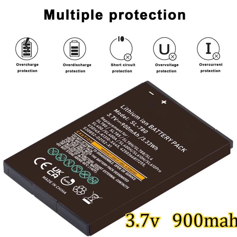 900mAh Battery SL780 SL785 SL788 Suitable for Siemens Wireless Phone L400ASL78H and Other Rechargeable Batteries
900mAh Battery SL780 SL785 SL788 Suitable for Siemens Wireless Phone L400ASL78H and Other Rechargeable Batteries