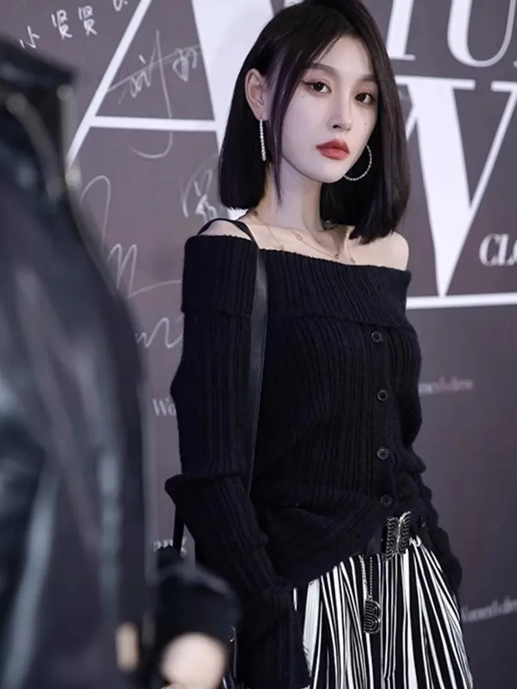 Свитера, джемперы, пуловеры, женские осенние модные женские модели 2024, многослойный вид из мериноса, обычный BF Y2K Lady OL, профессиональная работа, бизнес
Свитера, джемперы, пуловеры, женские осенние модные женские модели 2024, многослойный вид из мериноса, обычный BF Y2K Lady OL, профессиональная работа, бизнес