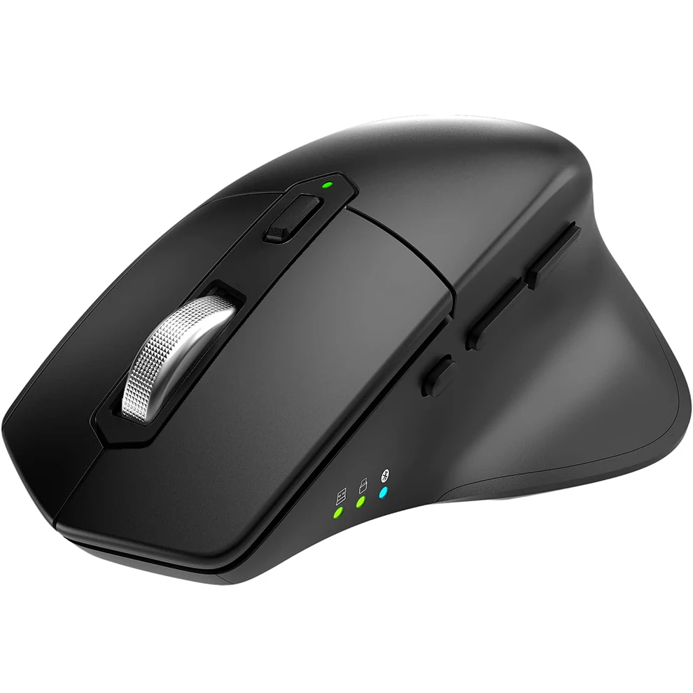 BOW Wireless Bluetooth Mouse Ergonomic 2.4G Wireless Mouse Silent Clicking Rechargeable Mouse for Laptop Computer
BOW Wireless Bluetooth Mouse Ergonomic 2.4G Wireless Mouse Silent Clicking Rechargeable Mouse for Laptop Computer