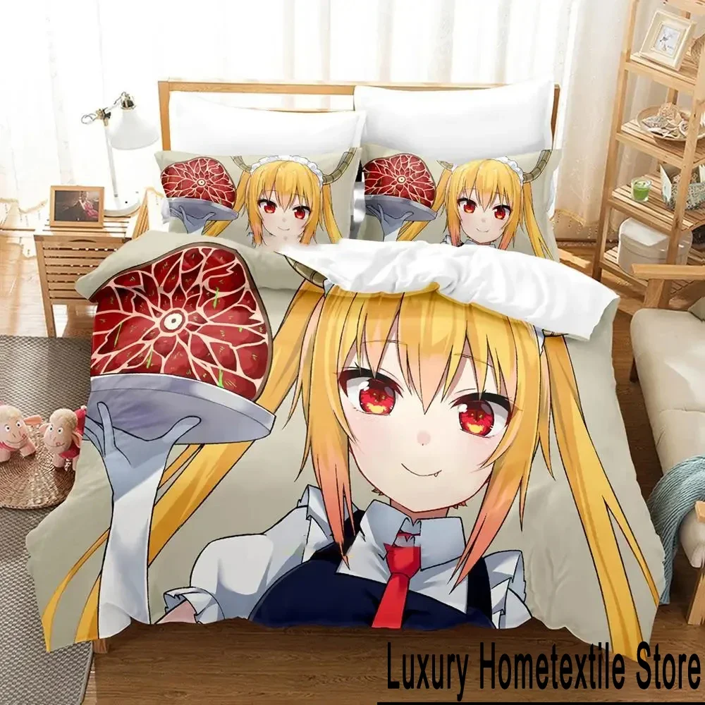 Anime Miss Kobayashi's Dragon Maid Bedding Set Duvet Cover Bed Set Quilt Cover Pillowcase Comforter king Queen Size Boys Adult
Anime Miss Kobayashi's Dragon Maid Bedding Set Duvet Cover Bed Set Quilt Cover Pillowcase Comforter king Queen Size Boys Adult