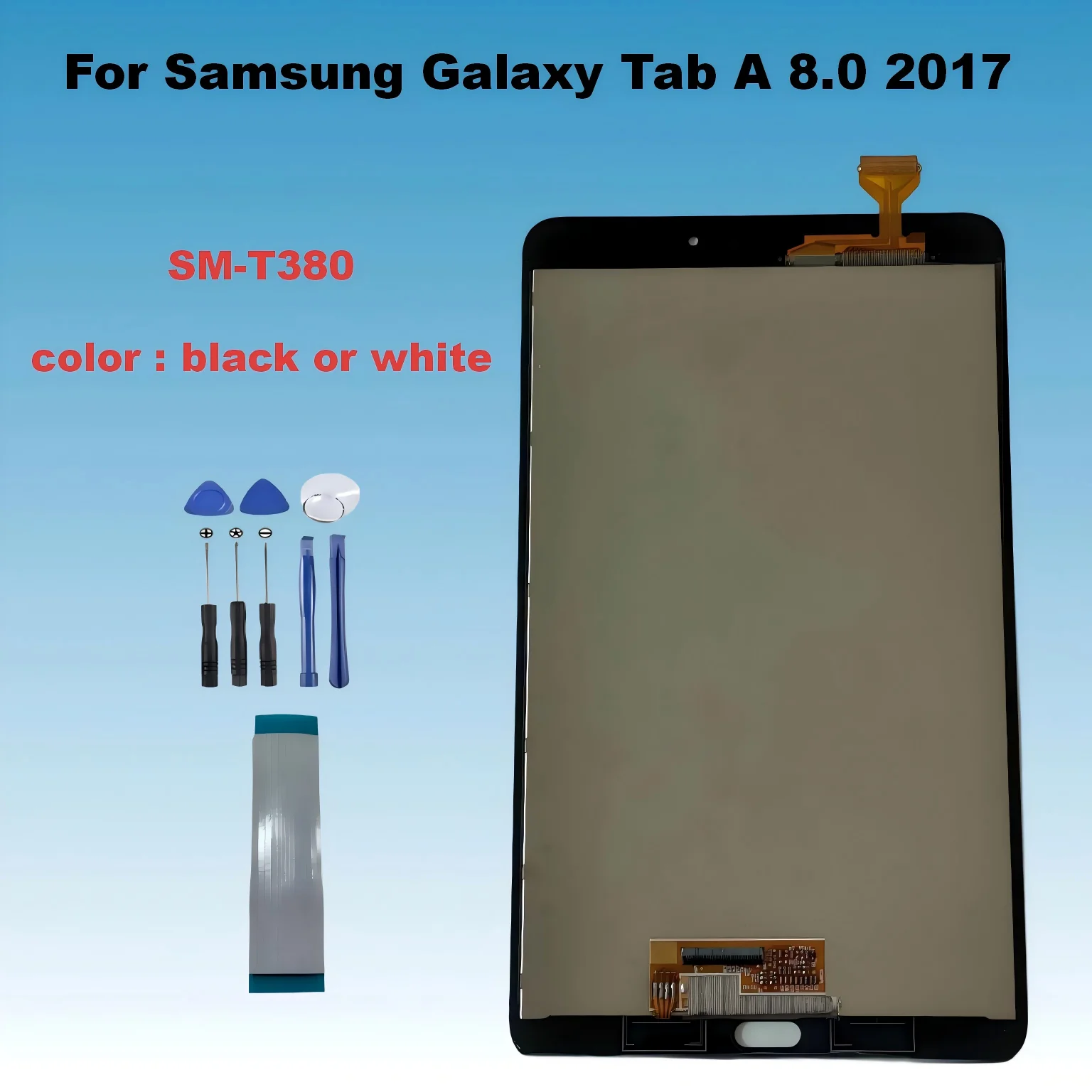 AAA For Samsung Galaxy Tab A 8.0 2017 SM-T380 T380 Touch Digitizer Lcd Display Digitizer Assembly Free Tools
AAA For Samsung Galaxy Tab A 8.0 2017 SM-T380 T380 Touch Digitizer Lcd Display Digitizer Assembly Free Tools