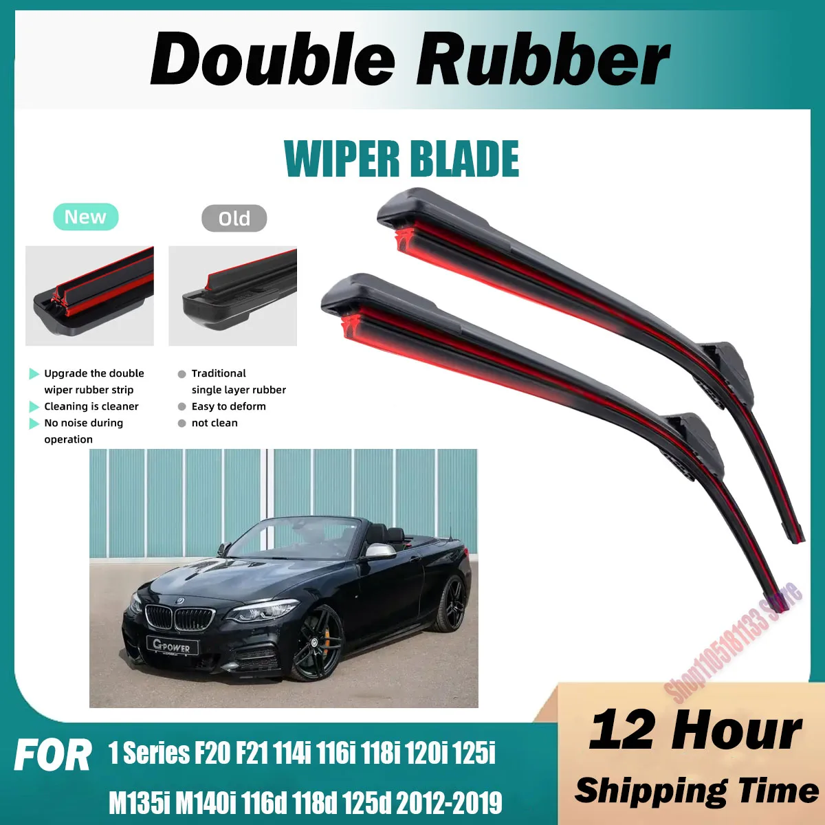 Car Wiper For BMW 1 Series F20 F21 114i 116i 118i 120i 125i M135i M140i 116d 118d 125d Eleven layer Strip Wipers Wiper
Car Wiper For BMW 1 Series F20 F21 114i 116i 118i 120i 125i M135i M140i 116d 118d 125d Eleven layer Strip Wipers Wiper