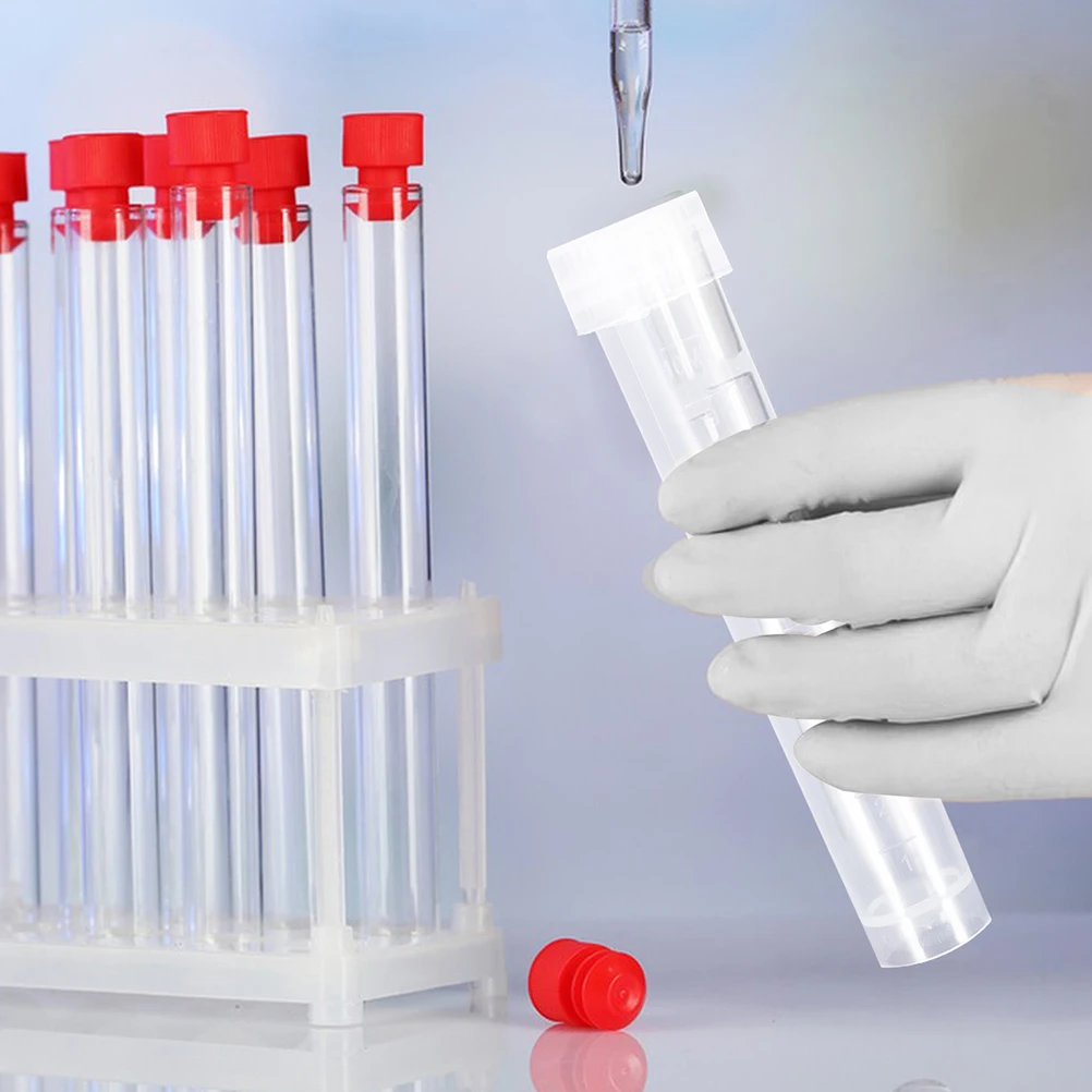 20 Pcs Cryovial Small Plastic Tubes with Caps Sample Test Collection Scientific Experiments Clear
20 Pcs Cryovial Small Plastic Tubes with Caps Sample Test Collection Scientific Experiments Clear