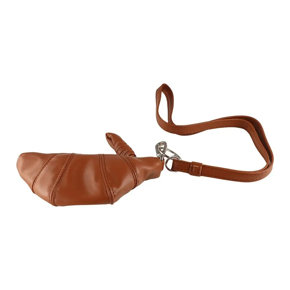 Elegant PU Leather PU Croissant Bag Wallet Lipstick Earphone Bag Hanging Neck Coin Purse Solid Color Makeup Bag Travel
Elegant PU Leather PU Croissant Bag Wallet Lipstick Earphone Bag Hanging Neck Coin Purse Solid Color Makeup Bag Travel