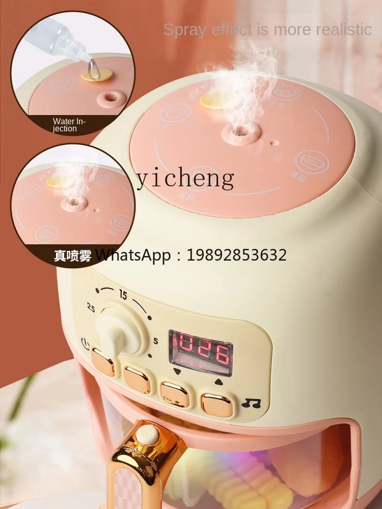 Children's Mini Small Kitchen Air Fryer Toys Simulation Baby Play House Cooking Real Cooking Suit
Children's Mini Small Kitchen Air Fryer Toys Simulation Baby Play House Cooking Real Cooking Suit