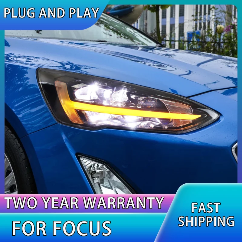 All LED Head Lights For Ford Focus 2019-2022 LED Day Running Light LED Dynamic Turn Signal LED High/Low Beam Auto Accessories
All LED Head Lights For Ford Focus 2019-2022 LED Day Running Light LED Dynamic Turn Signal LED High/Low Beam Auto Accessories