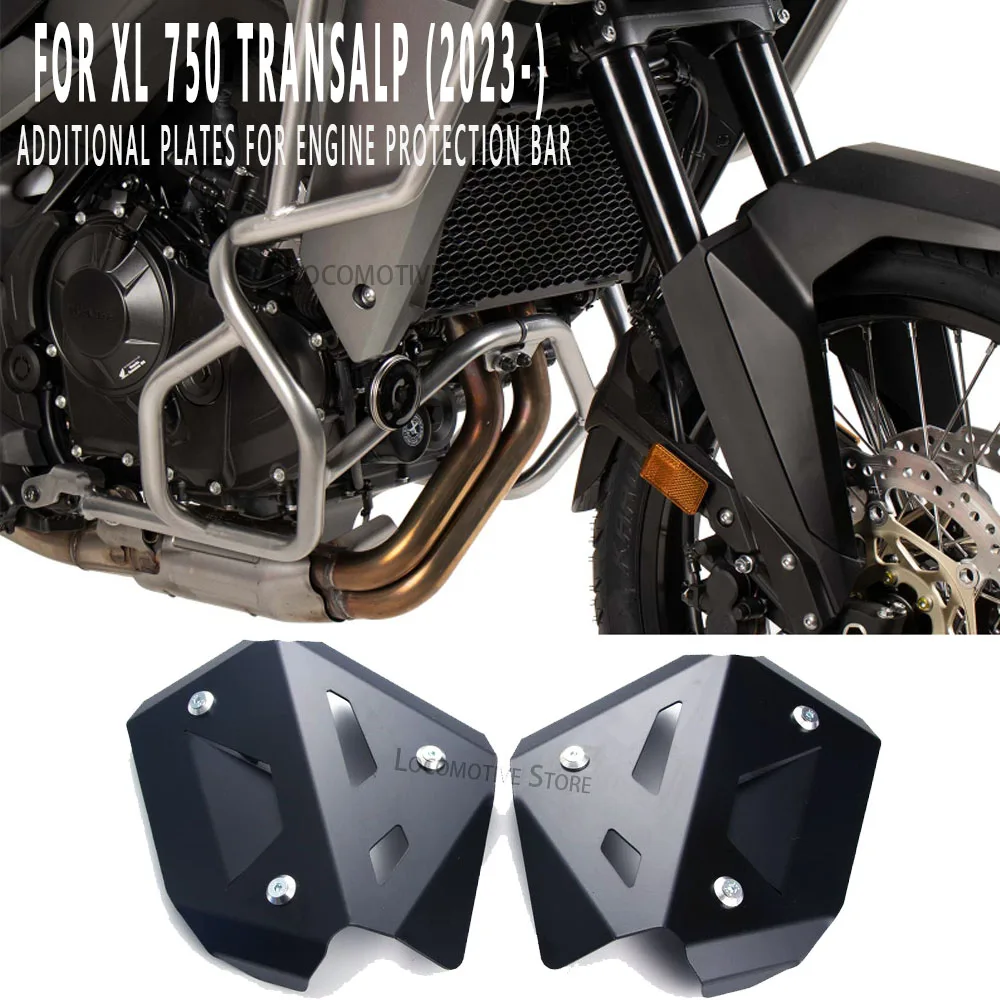 FOR HONDA XL 750 TRANSALP 2023- Motorcycle Engine Protection Bar Add-on Plate Protector
FOR HONDA XL 750 TRANSALP 2023- Motorcycle Engine Protection Bar Add-on Plate Protector