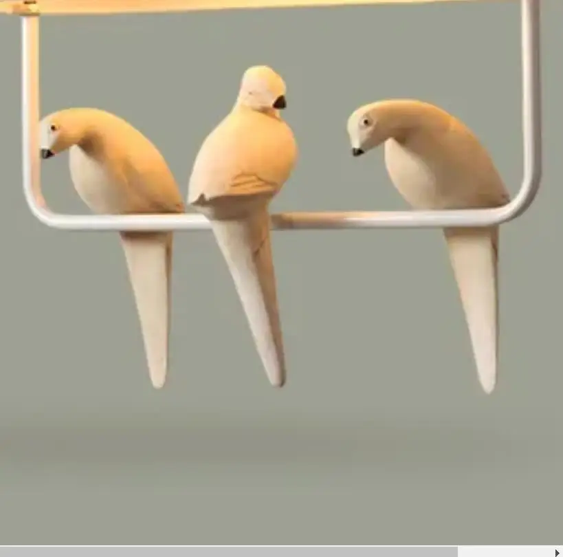 Cloth art bird LED Creative pendant lights for children room restaurant kitchen decoration hanging lamp hotle lamp 110v 220v
Cloth art bird LED Creative pendant lights for children room restaurant kitchen decoration hanging lamp hotle lamp 110v 220v