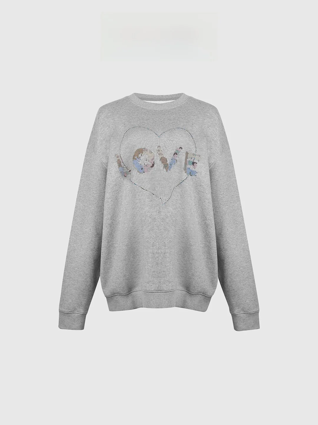 Baatone Art Salon Series Love ape Rhinestone Sweatirt Stand Fit Women's Casual Long Sve Cotton Silk Blend
Baatone Art Salon Series Love ape Rhinestone Sweatirt Stand Fit Women's Casual Long Sve Cotton Silk Blend