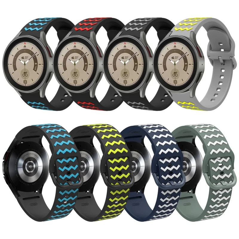 For Silicone Strap for Samsung Galaxy Watch 4 5 40mm 44mm No Gap Dual Color, Strap Band for Samsung Galaxy Watch 5 Pro 45mm
For Silicone Strap for Samsung Galaxy Watch 4 5 40mm 44mm No Gap Dual Color, Strap Band for Samsung Galaxy Watch 5 Pro 45mm
