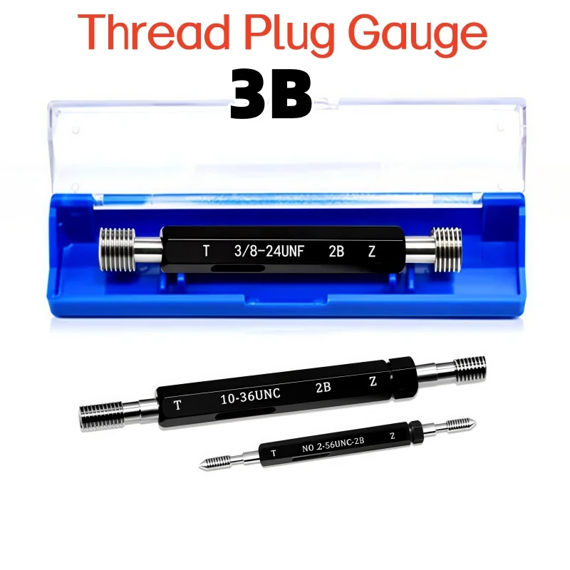 3B Thread Plug Gauge 1PCS Steel Mer-cury Gage UNC UNF 0-80 0-90 2-56 8-32 12-24 1/4 3/8 5/16 5/8 7/8 3/4 1/2
3B Thread Plug Gauge 1PCS Steel Mer-cury Gage UNC UNF 0-80 0-90 2-56 8-32 12-24 1/4 3/8 5/16 5/8 7/8 3/4 1/2