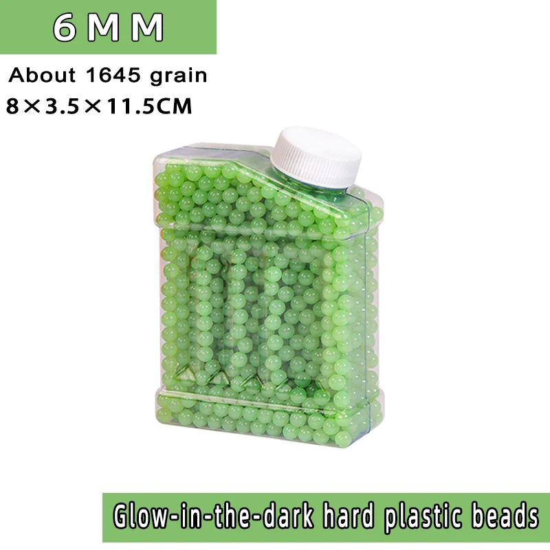 3Z 6mm Glow in Dark Airsoft BBs Fluorescent Plastic Pellets for Toy Rifle Gun Shooting
3Z 6mm Glow in Dark Airsoft BBs Fluorescent Plastic Pellets for Toy Rifle Gun Shooting
