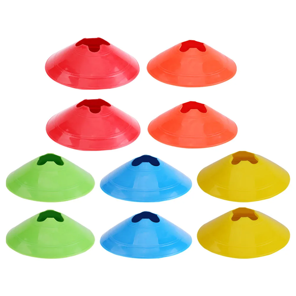 10pcs Logo Cones Durable Material Football Soccer Training Discs Roller Skating Skateboarding Outdoor Activities Sports
10pcs Logo Cones Durable Material Football Soccer Training Discs Roller Skating Skateboarding Outdoor Activities Sports