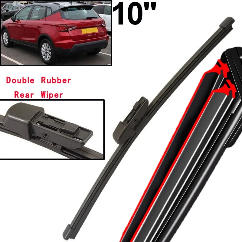Car Wiper 10" Rear Windscreen Wiper Blade For Seat Arona SUV 2017 - 2023 Windshield Windscreen Tailgate Window Brush
Car Wiper 10" Rear Windscreen Wiper Blade For Seat Arona SUV 2017 - 2023 Windshield Windscreen Tailgate Window Brush