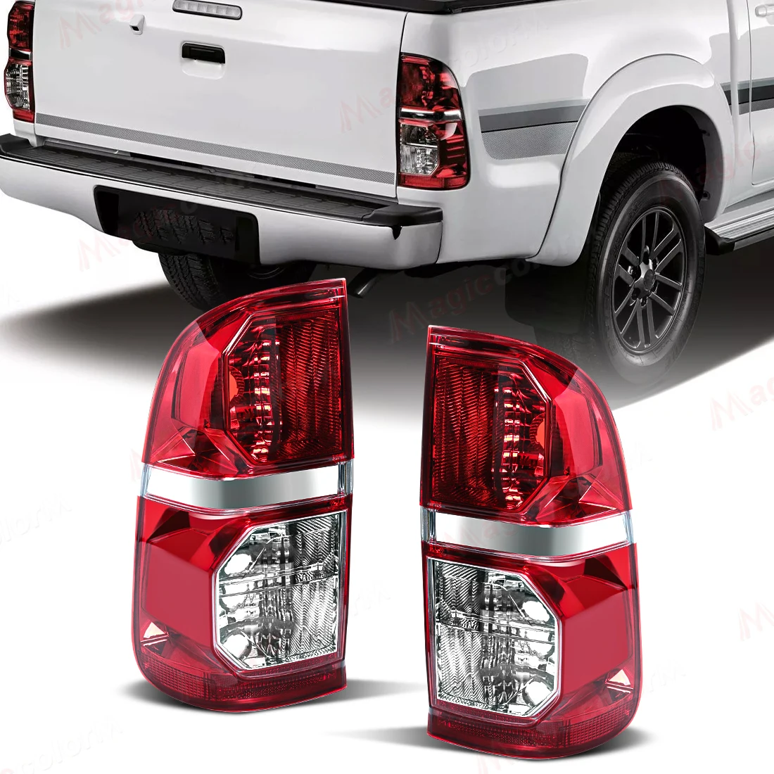 2 шт. задние фонари для Toyota Hilux Revo 2011 2012 2013 2014 2015 с жгутом проводов левые/правые задние фонари автомобильные аксессуары без лампочек
2 шт. задние фонари для Toyota Hilux Revo 2011 2012 2013 2014 2015 с жгутом проводов левые/правые задние фонари автомобильные аксессуары без лампочек