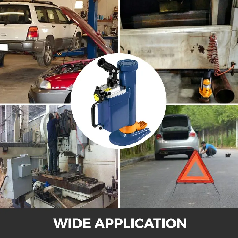 VEVOR 5T Hydraulic Toe Bottle Car Jack Manual Mahine Jack with Swiveling Housing for Lifting Vehicles Machinery Repair Install
VEVOR 5T Hydraulic Toe Bottle Car Jack Manual Mahine Jack with Swiveling Housing for Lifting Vehicles Machinery Repair Install