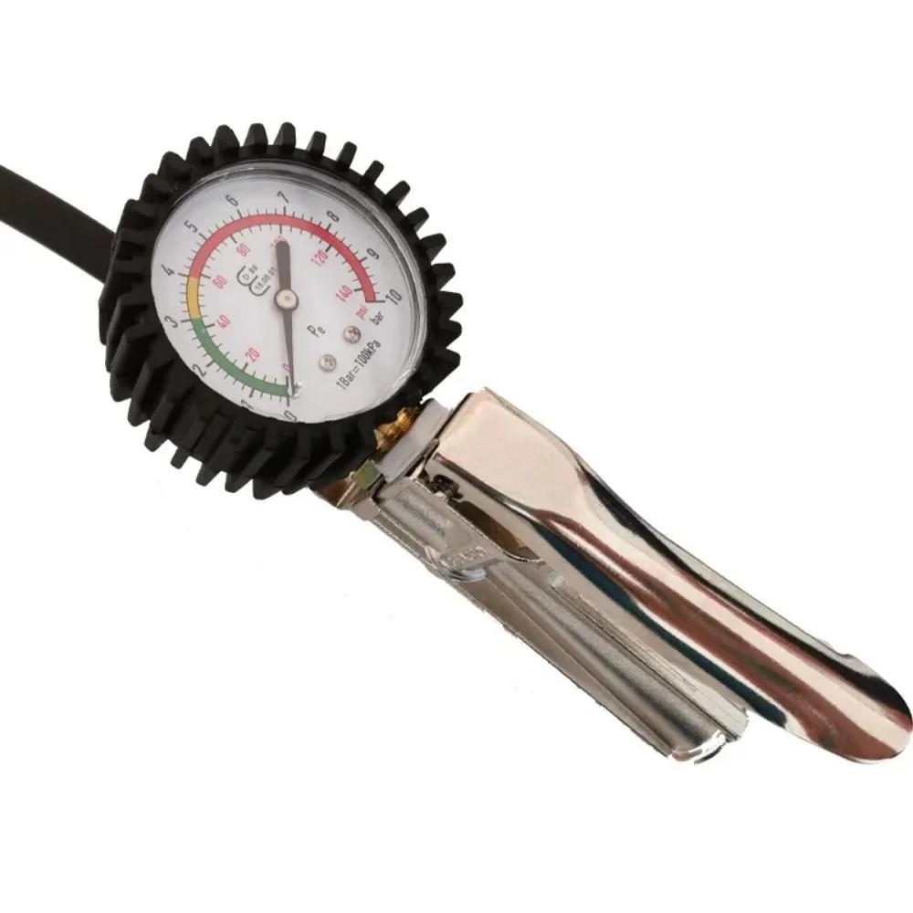 Suitable for Tire Changer Pistol Grip Inflator With Pressure Gauge And Couplers
Suitable for Tire Changer Pistol Grip Inflator With Pressure Gauge And Couplers