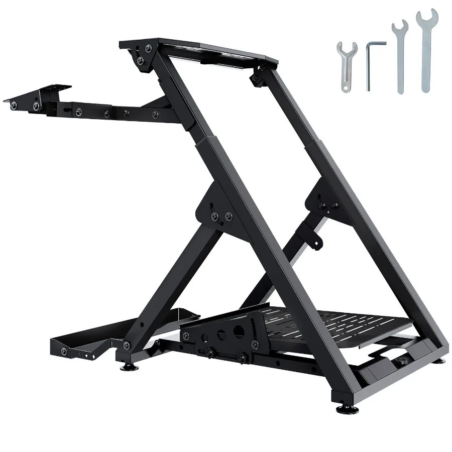 Foldable Racing Steering Wheel Stand Height Adjustable Universal Base Compatible with Logitech Thrustmaster Racing Wheel and P
Foldable Racing Steering Wheel Stand Height Adjustable Universal Base Compatible with Logitech Thrustmaster Racing Wheel and P