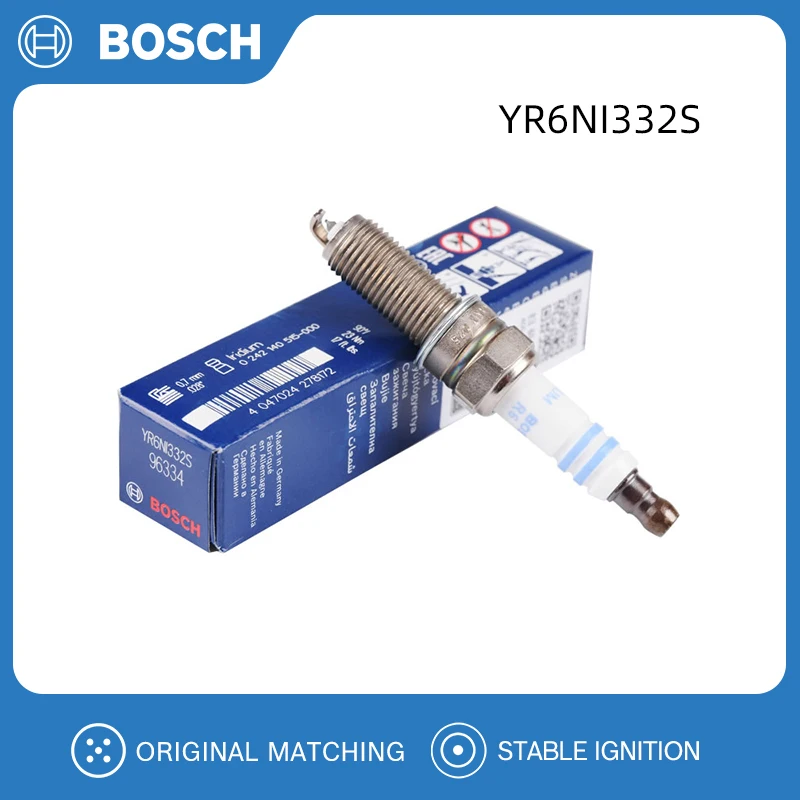BOSCH 1/4/6 шт. YR6NI332S Иридиевая свеча зажигания подходит для Hyundai TUCSON TL1.6 1884908072 1884608060
BOSCH 1/4/6 шт. YR6NI332S Иридиевая свеча зажигания подходит для Hyundai TUCSON TL1.6 1884908072 1884608060