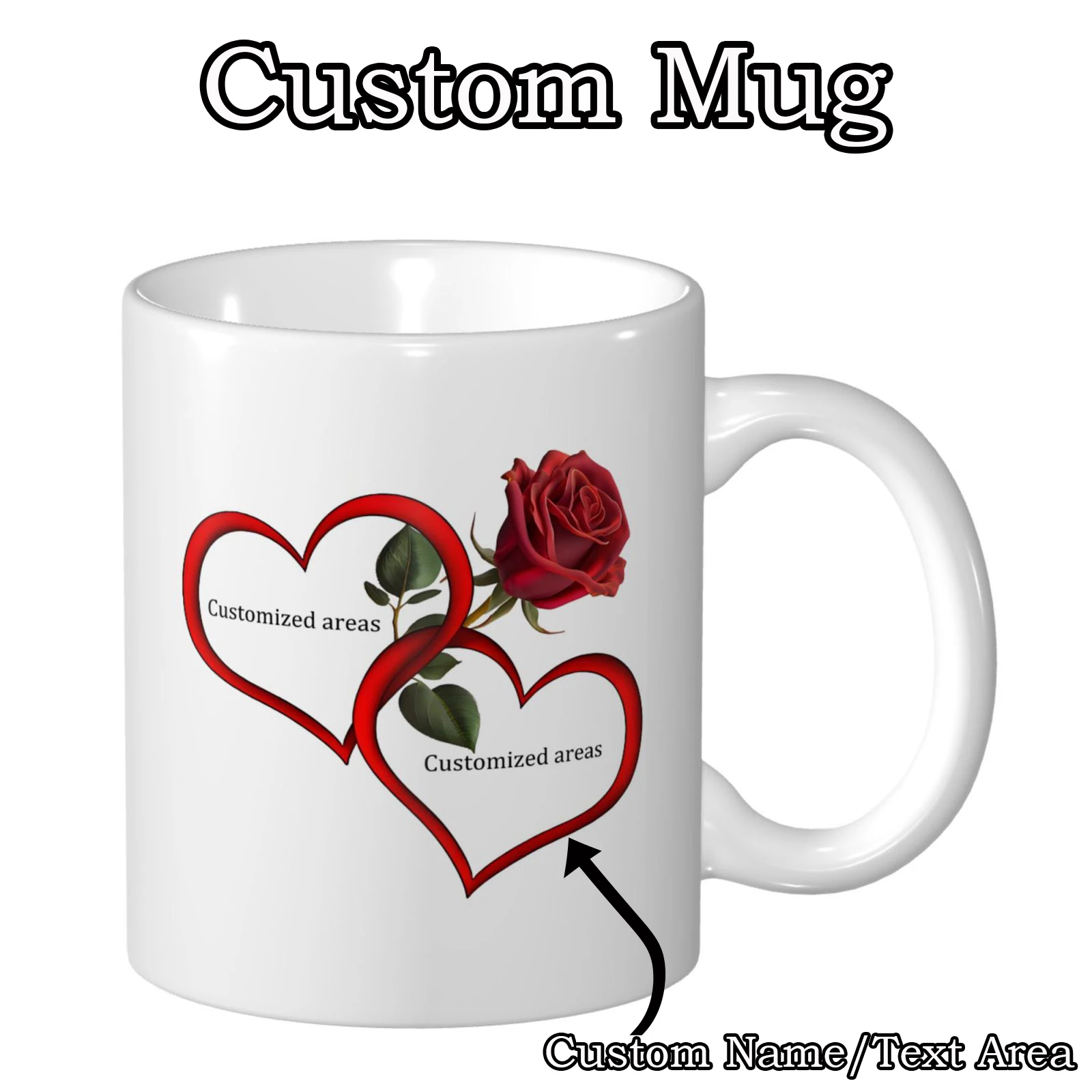 Custom coffee mug with a unique heart-to-heart rose pattern/text design, kitchen drinkware, perfect for gifting to someone close
Custom coffee mug with a unique heart-to-heart rose pattern/text design, kitchen drinkware, perfect for gifting to someone close