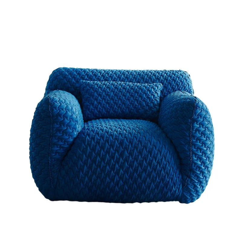 Blue Fatty Sofa Chair Living Room Single Sofa Balcony Bedroom Creative Sofa Leisure Chair
Blue Fatty Sofa Chair Living Room Single Sofa Balcony Bedroom Creative Sofa Leisure Chair