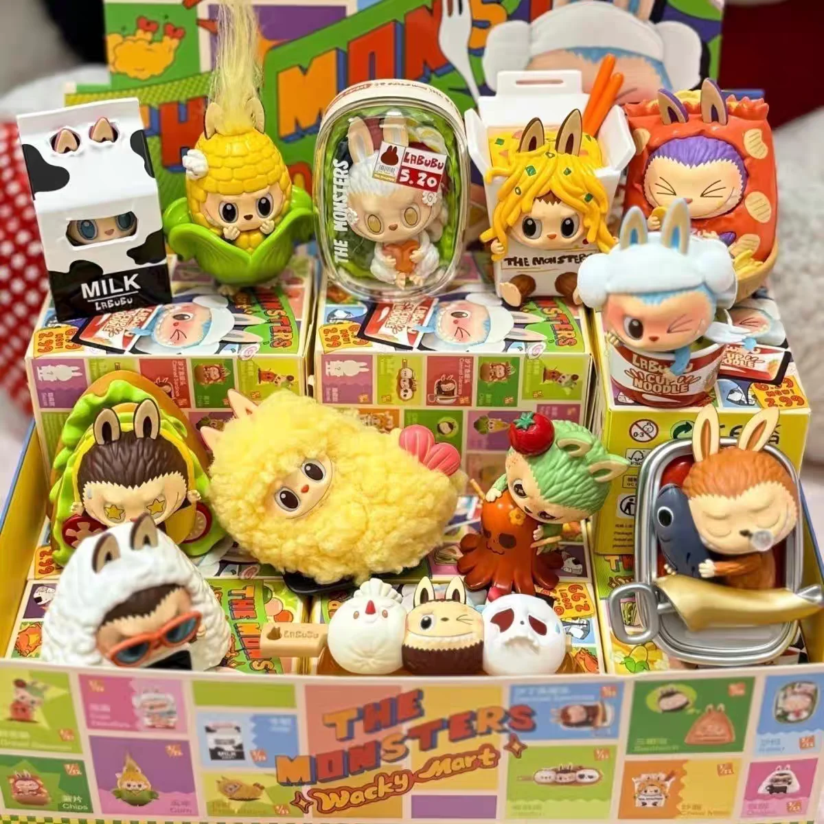 Authentic POPMART THE MONSTERS WACKY MART Series Blind Box Anime Action Figure Guess Bag Ornament Figurines Home Decor Dolls Mod
Authentic POPMART THE MONSTERS WACKY MART Series Blind Box Anime Action Figure Guess Bag Ornament Figurines Home Decor Dolls Mod